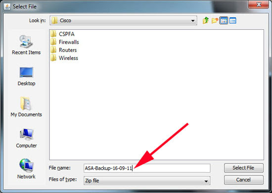 asdm backup locate