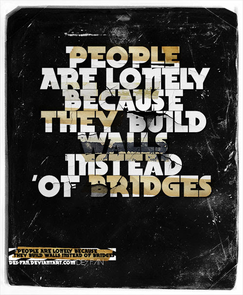 They Build Typography Example