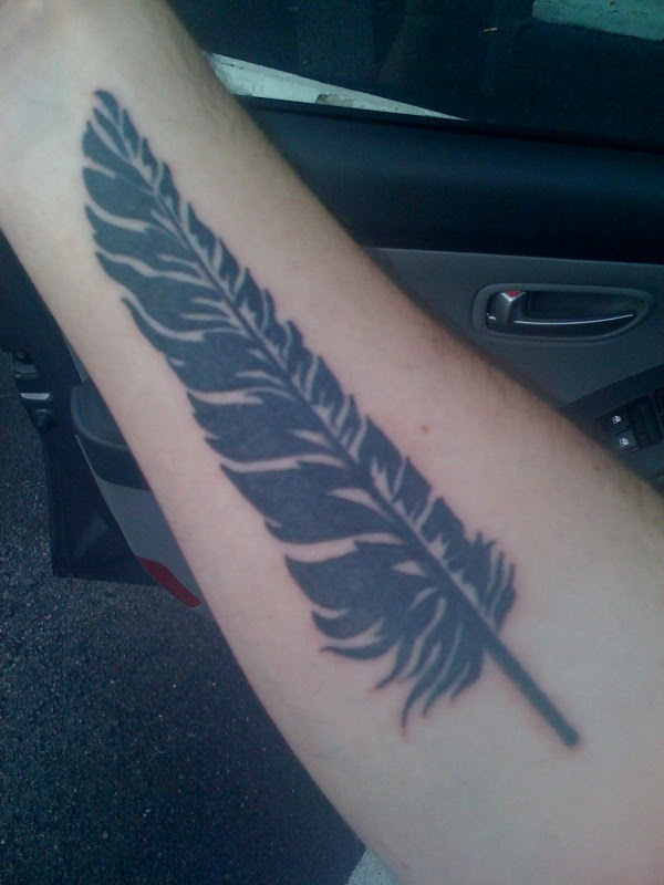 eagle feather tattoo. Eagle Feather Tattoo 2 by