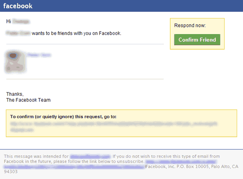 Send Facebook Friend Request Reminders