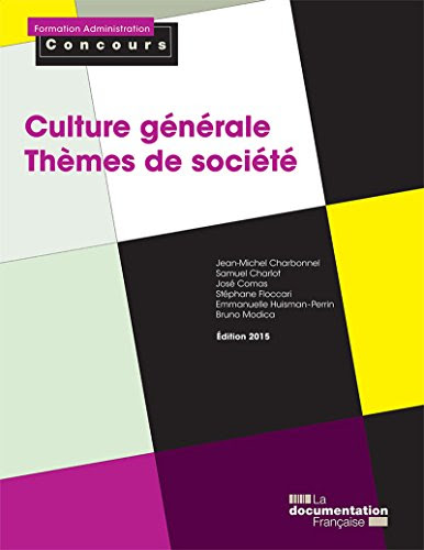 Culture générale - Thèmes de société