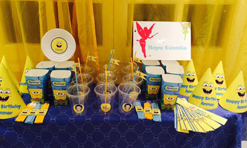 Kit D Anniversaire Personnalise Tout Pret A Partir De 79dt Seulement Au Lieu De 1dt Chez Hope Events Babydeal