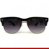 Óculos de sol Feminino Modelo club preto