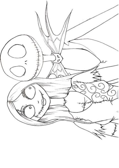 Free printable nightmare before christmas coloring pages. the nightmare before christmas coloring pages coloring home
