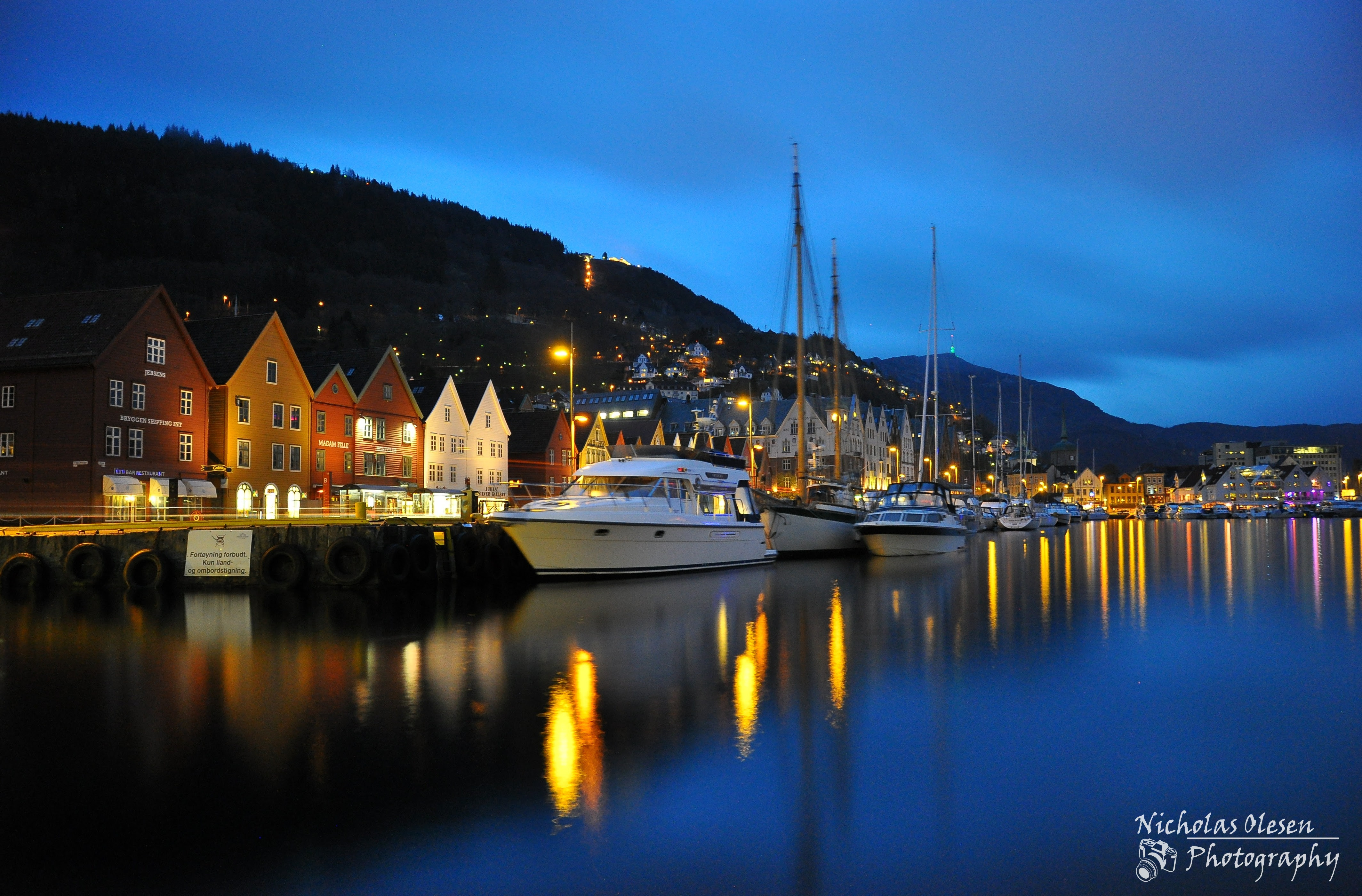 Bryggen at Dusk