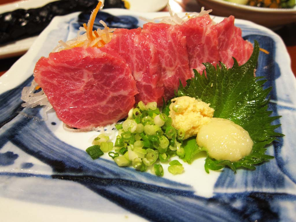 ゆんフリー写真素材集 No 馬刺し 日本 東京