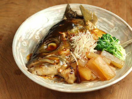 かんぱちのかぶと煮 魚料理と簡単レシピ