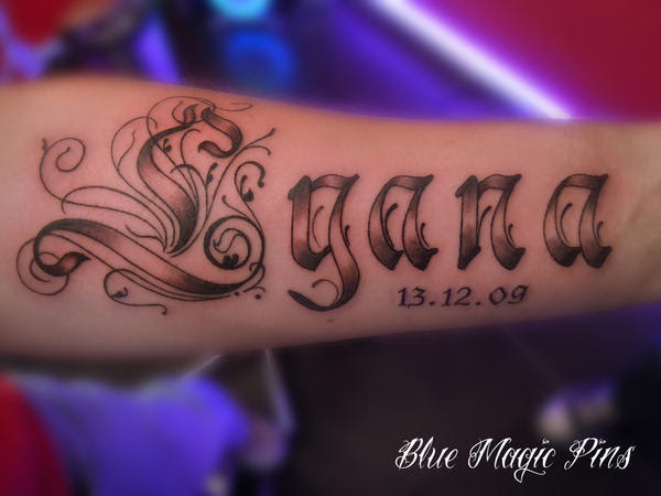name tattoos