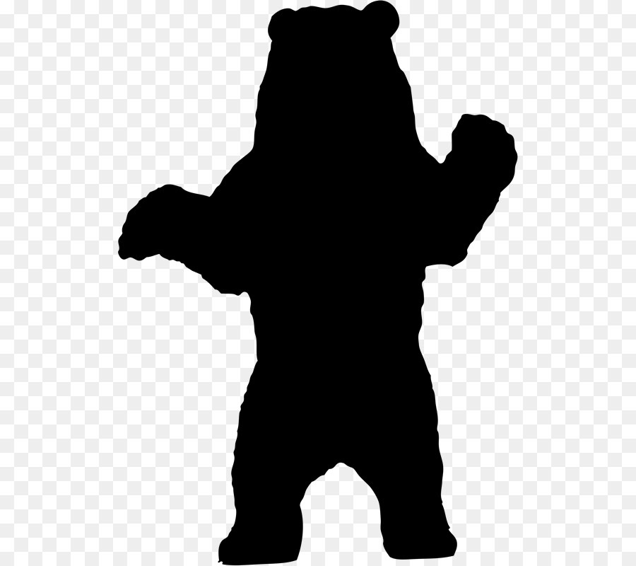 Download Free Standing Bear Silhouette Download Free Standing Bear Silhouette Png Images Free Cliparts On Clipart Library