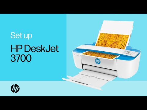 Hp Deskjet 3720 All In One Printer Setup Hp Support