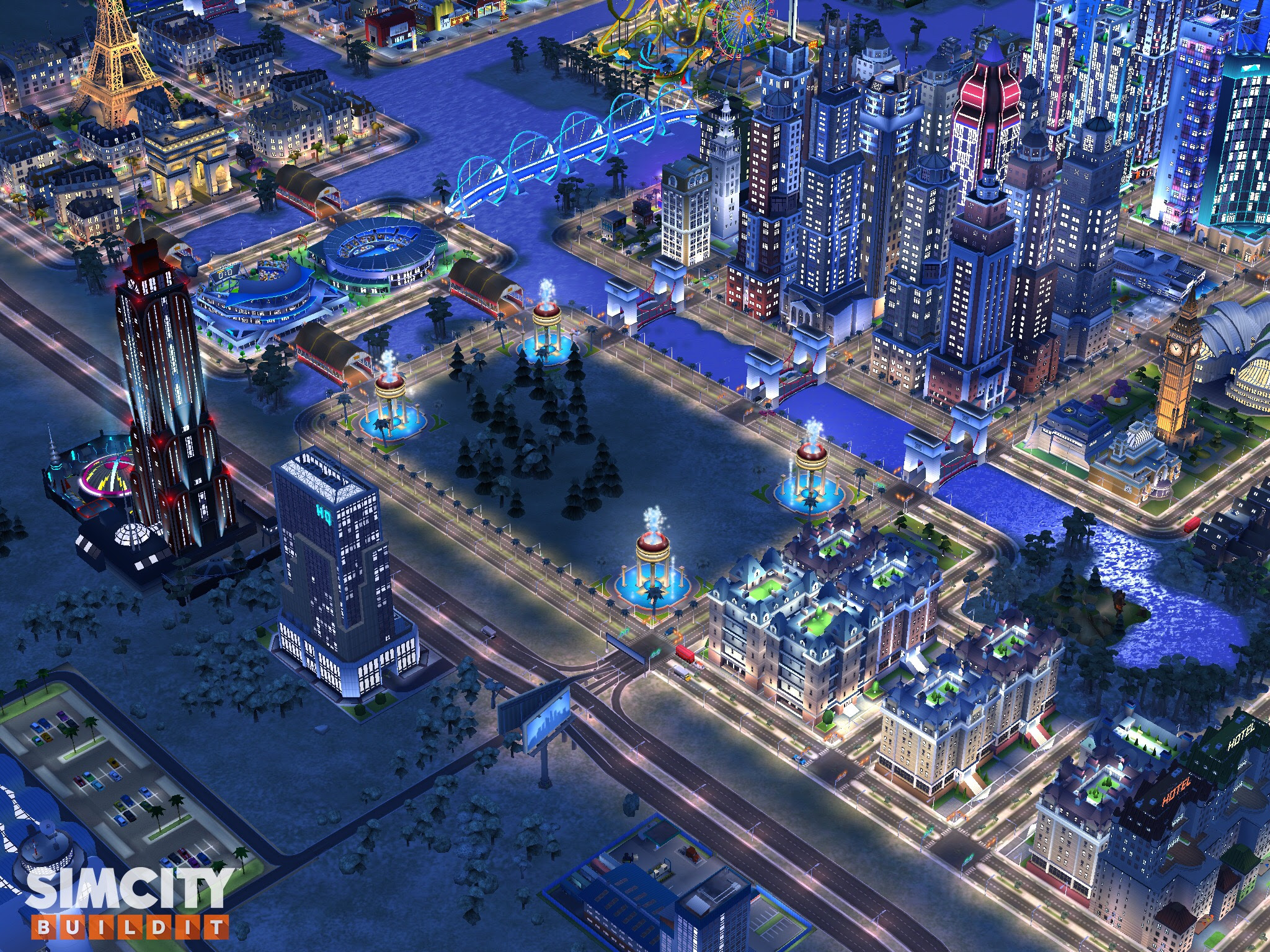 シムシティ Simcity Buildit 48 ﾜｯﾁｮｲ 1002