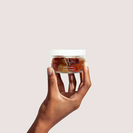 Holistic CBD Gummies - The VIVI Naturals Daily Vivant Supplement Aids with Stress Management (TrendHunter.com)