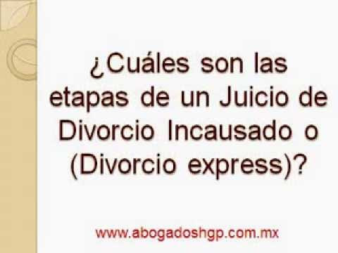 Divorcio express en mexico
