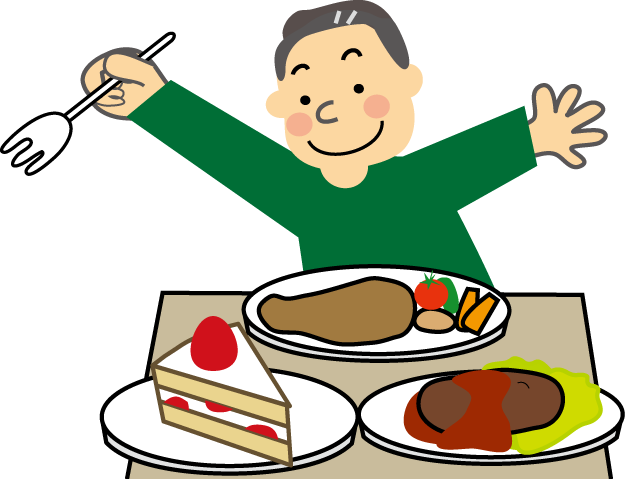 健康管理のイラスト 食事療法 運動療法 保健 医療 無料イラスト フリー素材