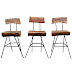 Modern Rustic Bar Stools : Rustic bar stools built for you by local artisans.