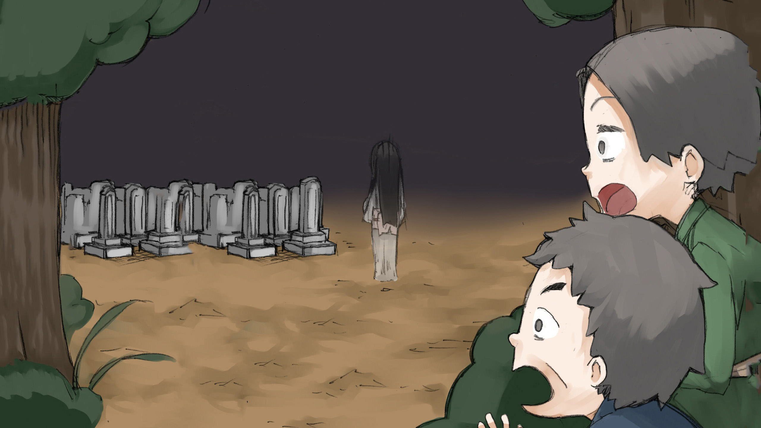 子育て幽霊 福娘童話集 きょうの百物語