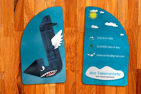 jae salavarrieta l1 55 Unusual Yet Creative Business Card Designs 