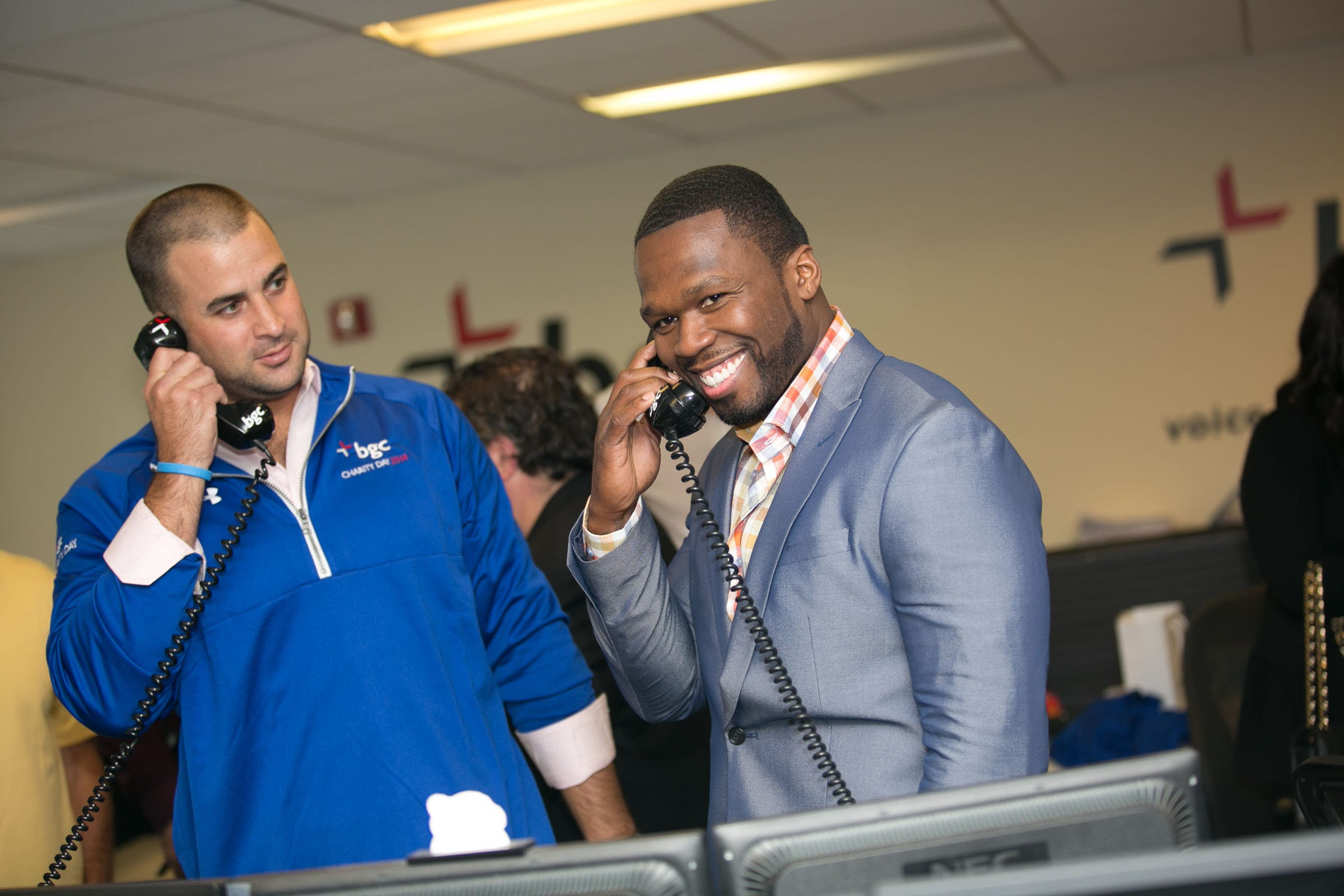 50 Cent trading floor