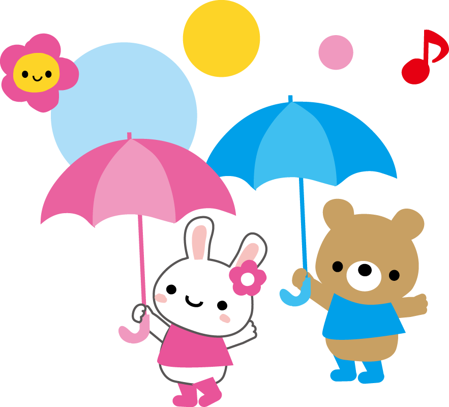 梅雨の無料イラスト