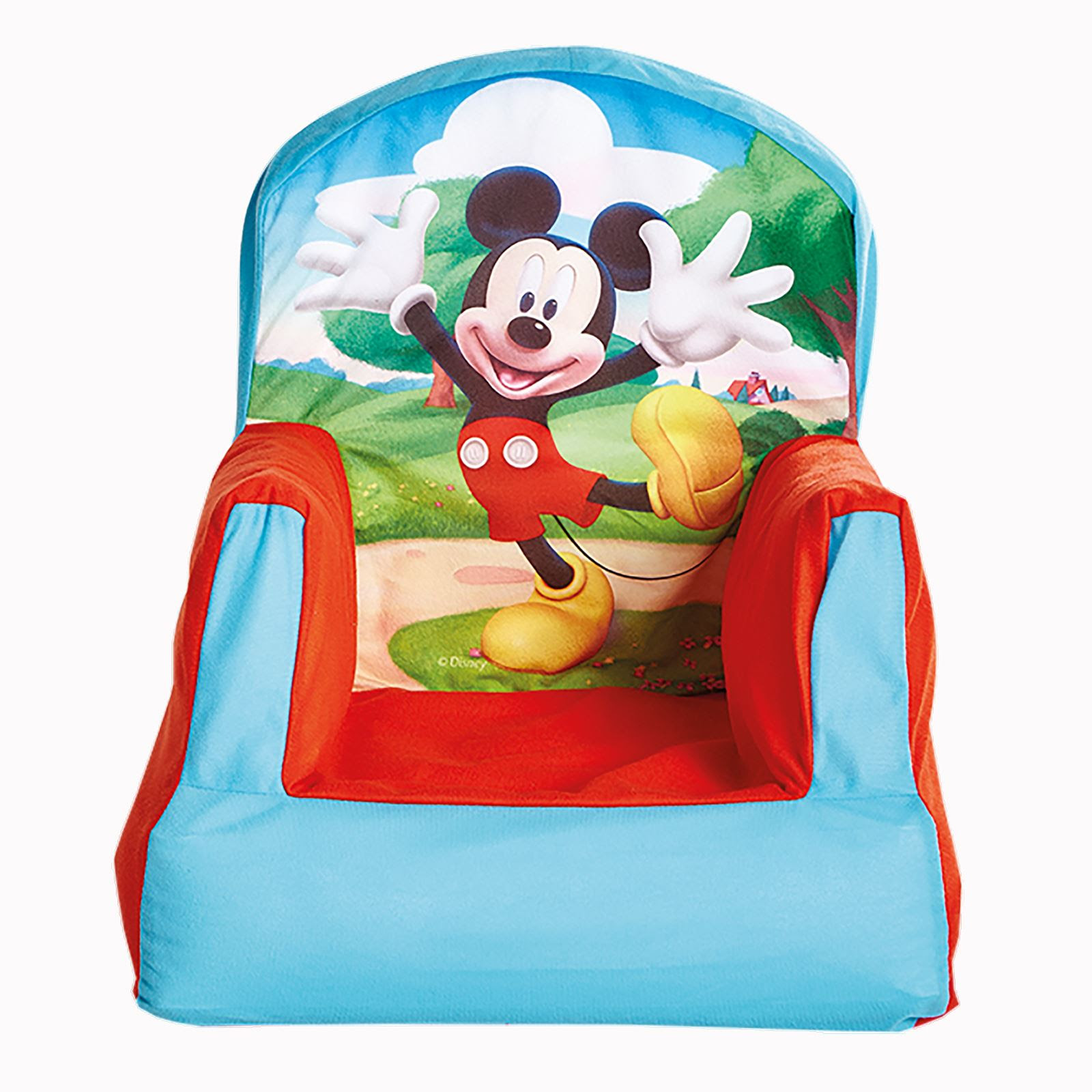 Details about MICKEY MOUSE CLUBHOUSE COSY CHAIR BOYS BEDROOM FURNITURE ...