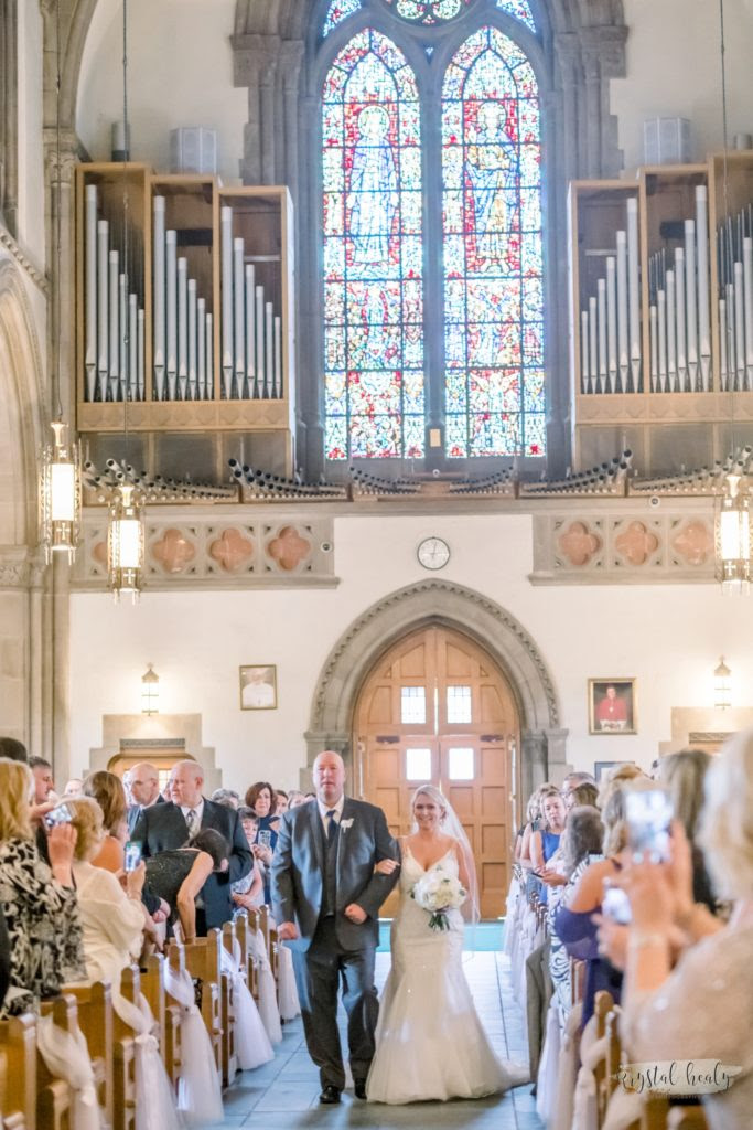 St Bernard Catholic Church Wedding Krystal Healy Photography