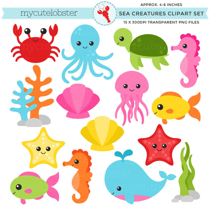 Download Free Cliparts Sea Creatures Download Free Cliparts Sea Creatures Png Images Free Cliparts On Clipart Library