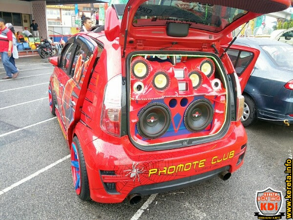 MYVI SAMURAI VS MYVI SPIDERMAN? CUSTOM MODIFIED MYVI 