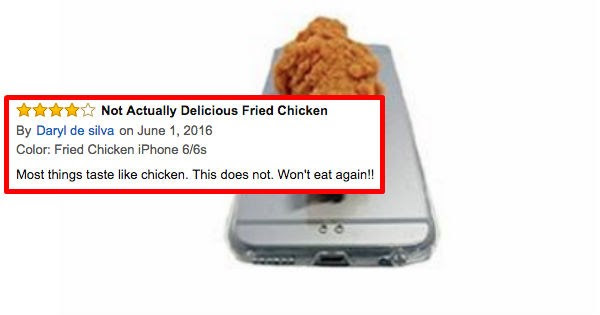 reviews,amazon,fried chicken,food,funny