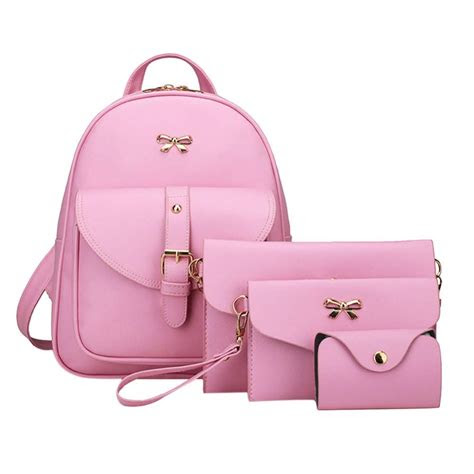 fashion korean women mini backpack small pu leather
