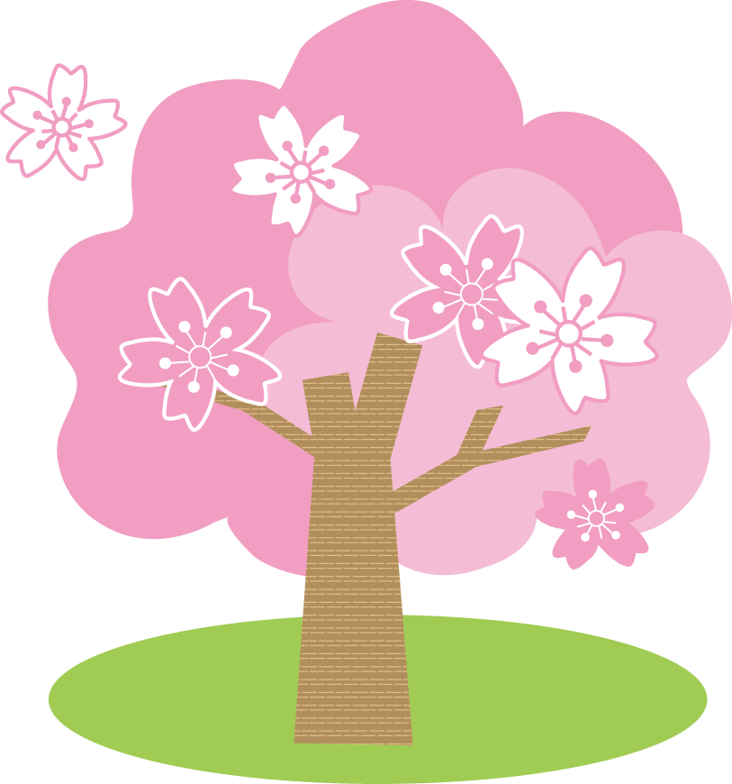春 桜 お花見のイラスト 無料イラスト