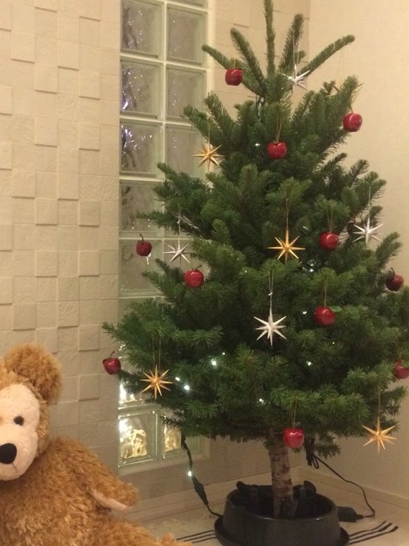 クリスマスツリーには本物のもみの木を くらしのきろく