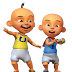 Gambar Upin Ipin Dan Kak Ros