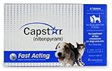Novartis Capstar Flea Treatment Blue Tabs for Dogs and Cats,nitenpyram, 6 tablets, 2-25lbs