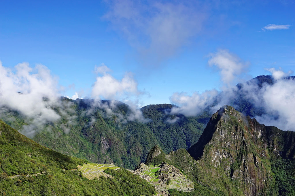 Machupicchu from Inca trail