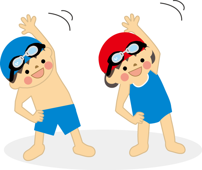 プール 水泳のイラスト 無料イラスト フリー素材