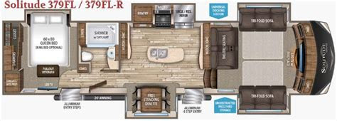 We may earn commission on so. Grand Design Solitude 375FL Fifth Wheel: Front Living