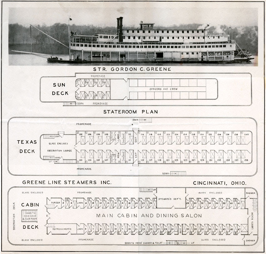 STEAMBOAT ‘ROUND THE BEND – A CRUISE ABOARD THE GORDON C ...