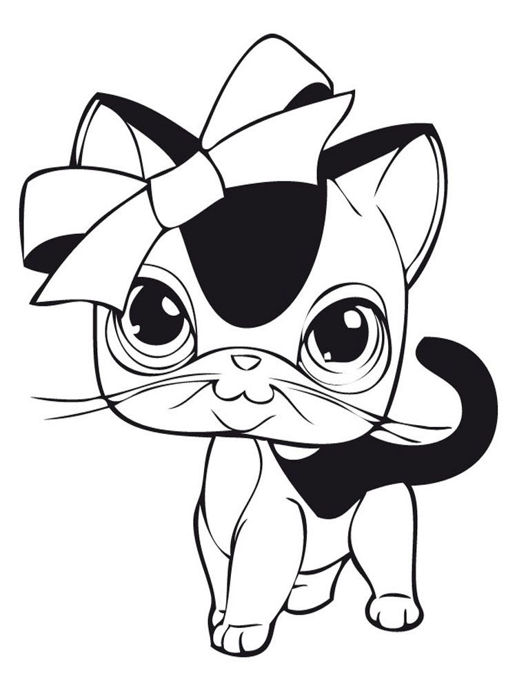 Littlest Pet Shop Coloring Pages Dog - Coloring Home