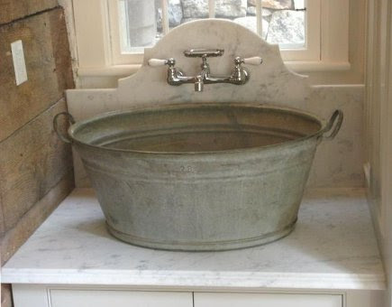 Washtub Sink Laundry Room | Atticmag | Kitchens, Bathrooms ...