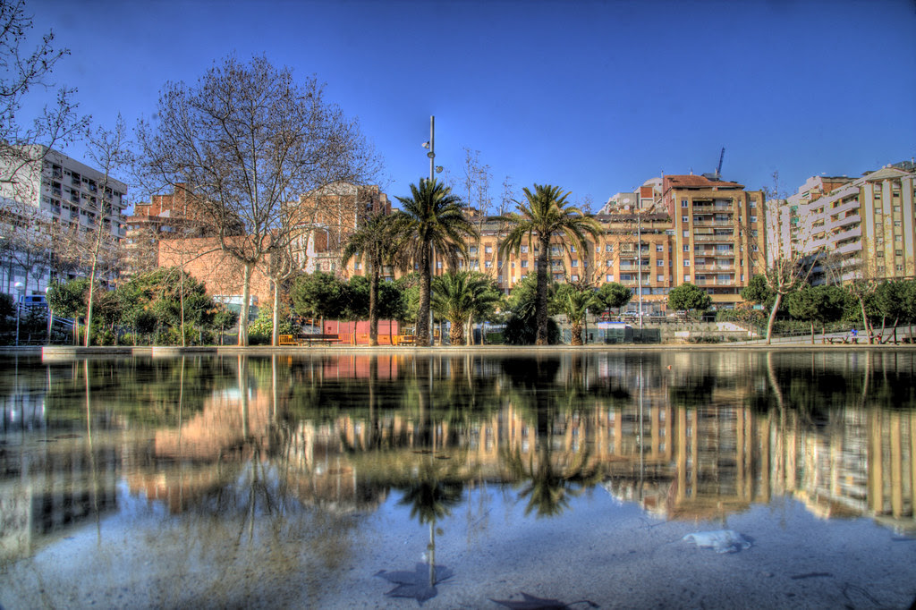 Park in Barcelona