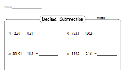 Adding Subtracting Multiplying And Dividing Decimals Worksheet With
Answers