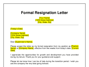 Resignation Letter Jollibee Crew