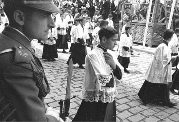 Corpus de 1955 en Toledo. Fotografía de Ken Russell