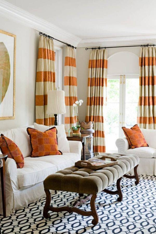 25 Cool Living Room Curtain Ideas For Your Farmhouse ...