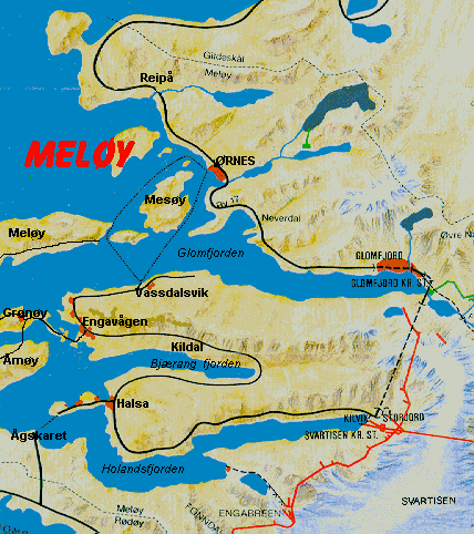 kart meløy kommune Om min hjemkommune   Meløy