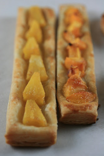 Food Librarian - Parisian Apple, Pineapple and Peach Tartlet