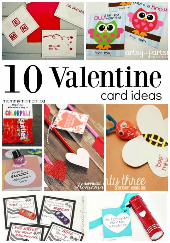 10 Fun & Creative Homemade Valentine Card Ideas - Mommy Moment
