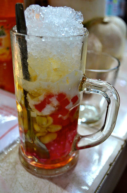 chè, chè Sài Gòn, giải khát, chợ Bến Thành