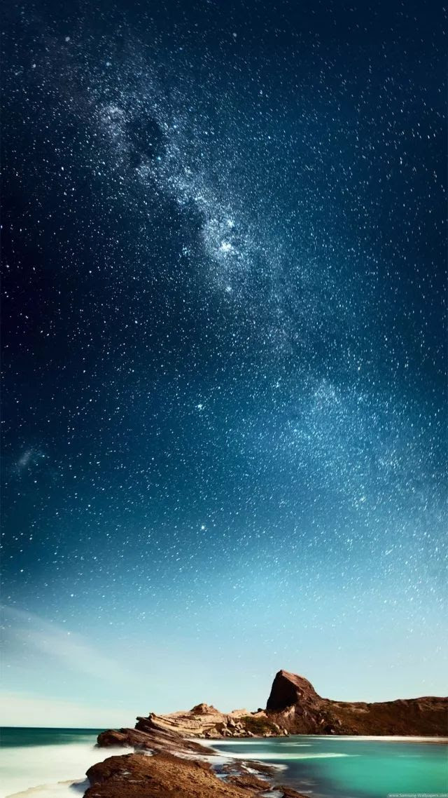 44张iphone星空壁纸 就两个字 好看