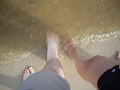 toes in the gulf